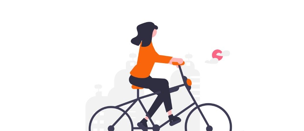 bicicleta prin curier