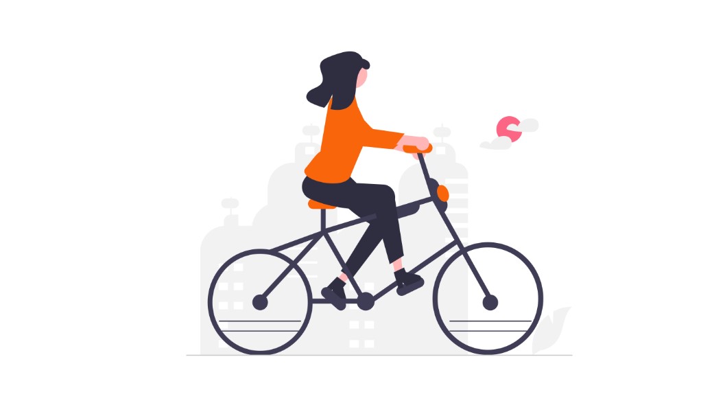 bicicleta prin curier